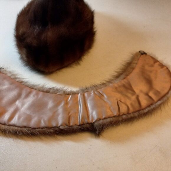 Vintage Mink Hat and Collar main image 5